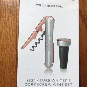 Williams Sonoma Signature Waiters Corkscrew Wine Set, Set of 2